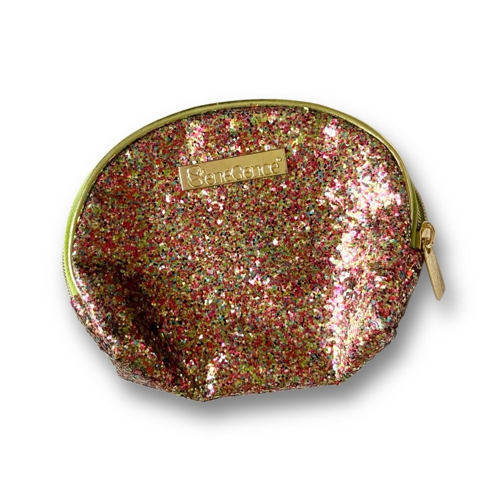 Limited Edition Fiesta SeneGence Makeup Bag New Without Tags Beautiful Glitter